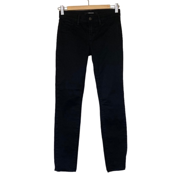J Brand Stretch Mid Rise Skinny Leg Jeans EUC Size 24 - Picture 11 of 12